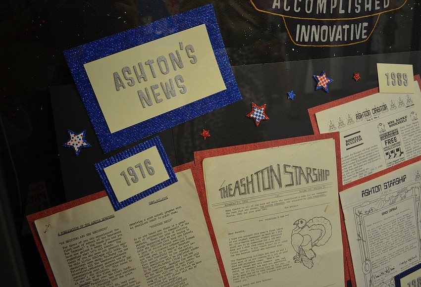 Your Observer Photo Copies of the first Ashton Elementary newsletters.