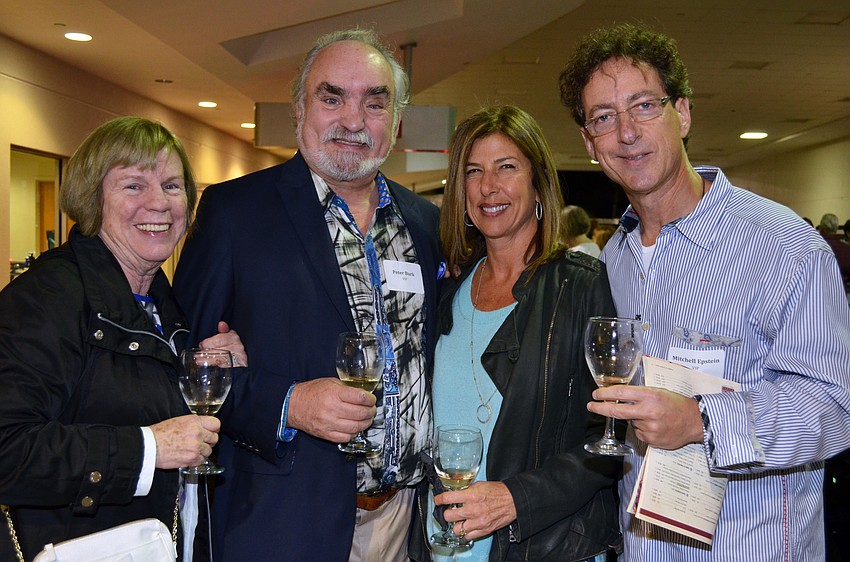 Karen and Peter Burk with Dawn and Mitchell Epstein
