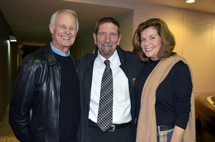 Dick Dickinson, Tom Towel and Linda Dickinson