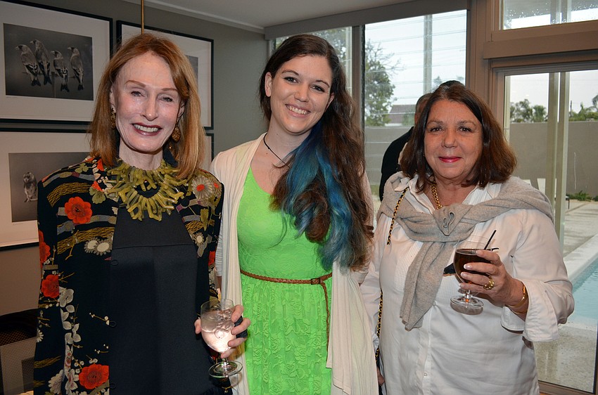 Mary Ling, Caitlin Kenny and Judy Veale