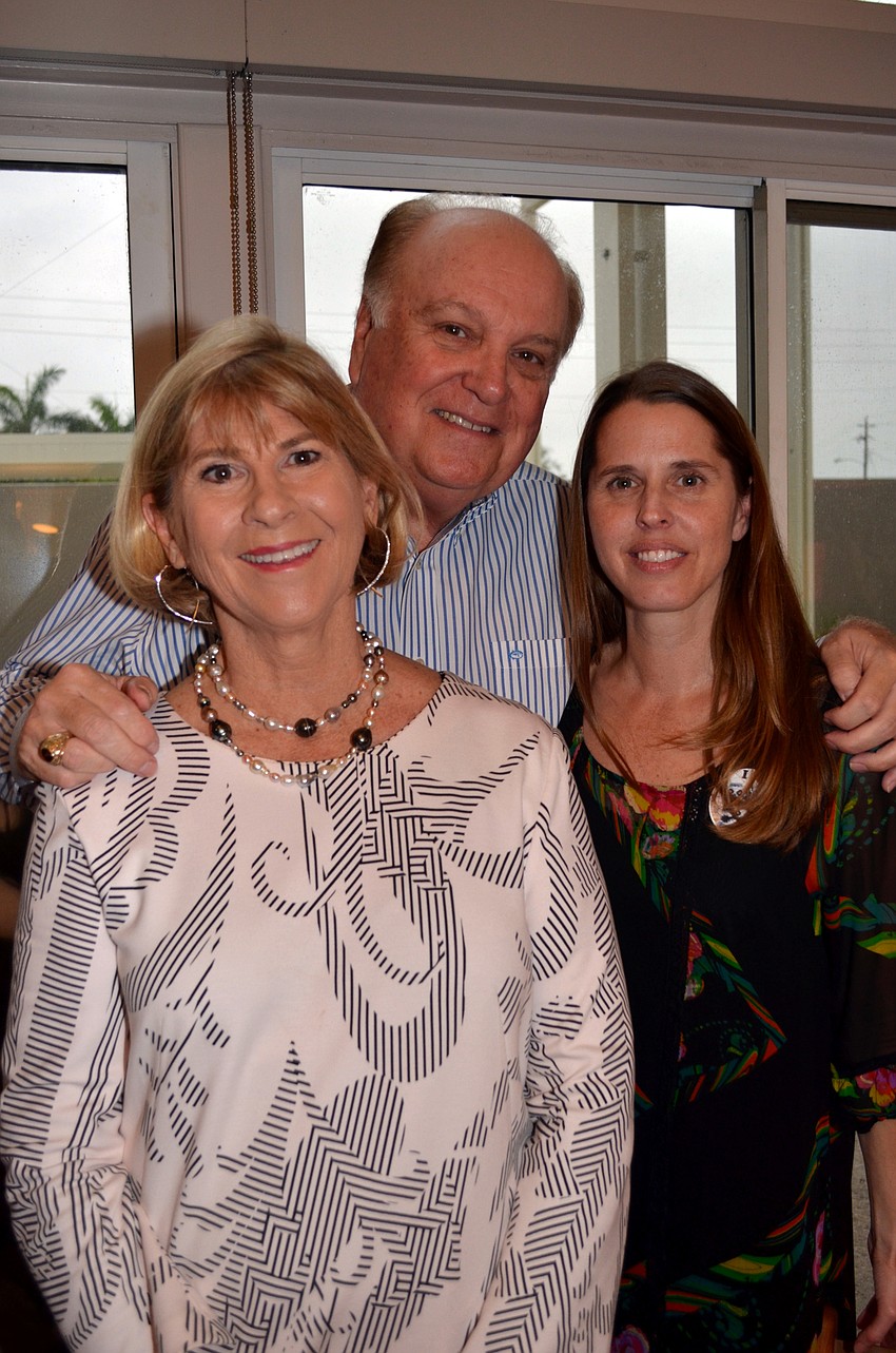 Pat and Ron Pantello with Alison Grand