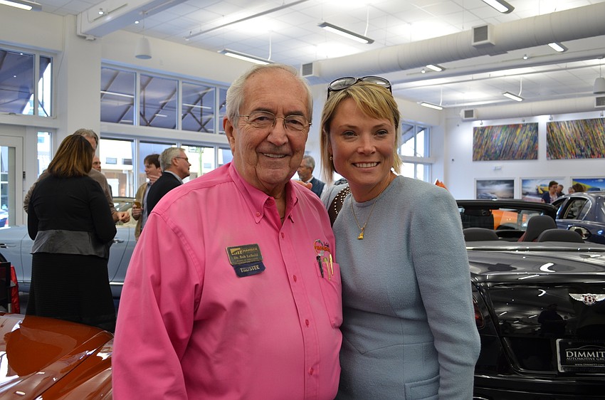 Dr. Bob Leibold and Anya Keogh