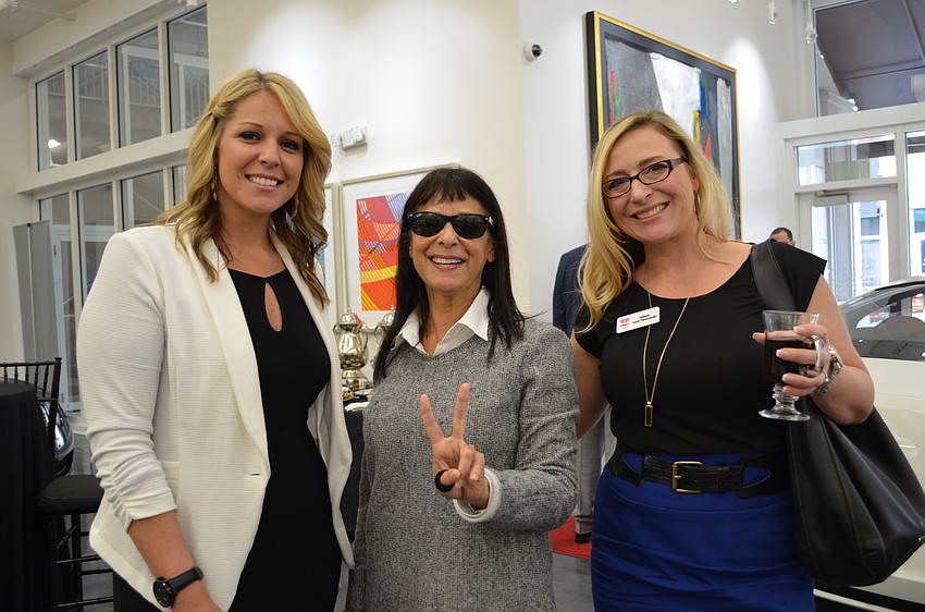 Meredith Heading, Barbara Strauss and Allison Imre