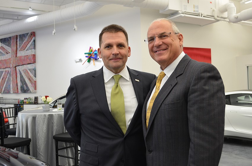 Dimmitt Automotive Group Chief Operating Officer Scott Larguier and Wayne Ruben