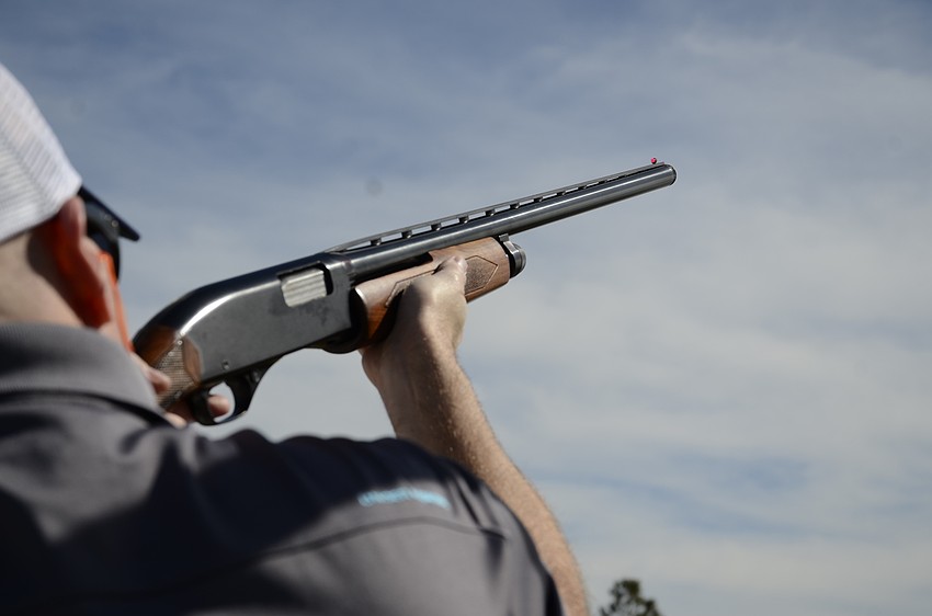 Jason Hottman with Carl Reynolds Law follows the clay.