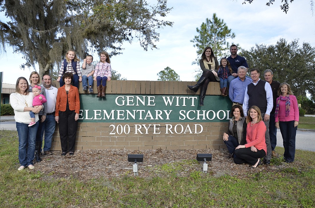 The Witt family grew up in Palmetto, and all still live in the region.