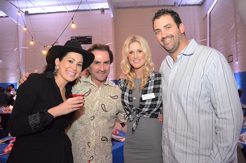 Mandy and Paul Yoder with Sara and Nick Ferguson