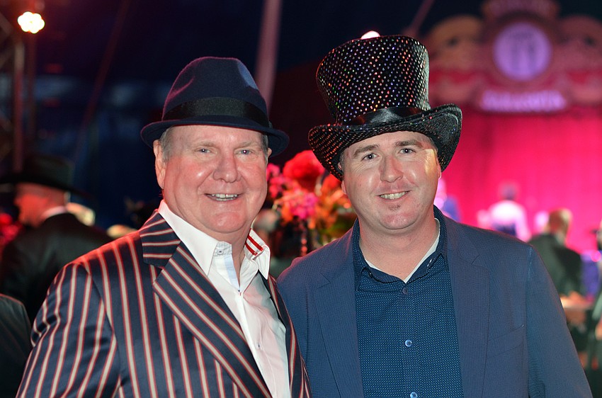 Clarke Addison and Chris Lynch