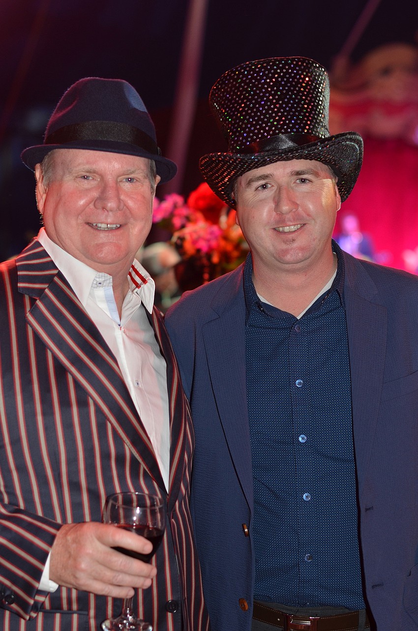 Clarke Addison and Chris Lynch