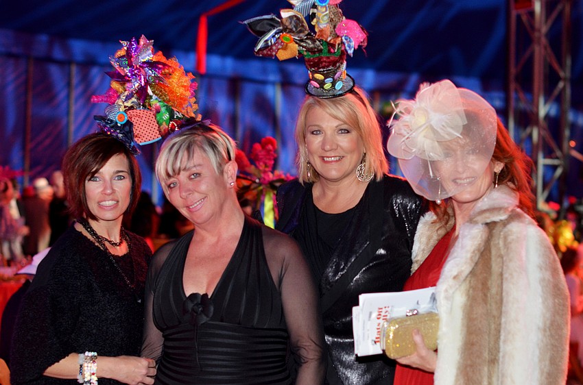 Pearl DeBrubur, Jane Bennett, Jill Raleigh and Kathleen O'Hara