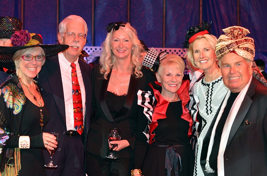 Roxie and Mike Jerde, Jennifer Addison, Cynthia McCague, Mia Sandrib and Jonathan McCague