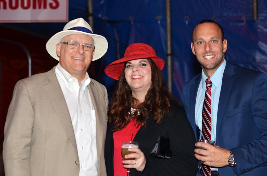 Chris and Pam Jones with Anthony Baldo