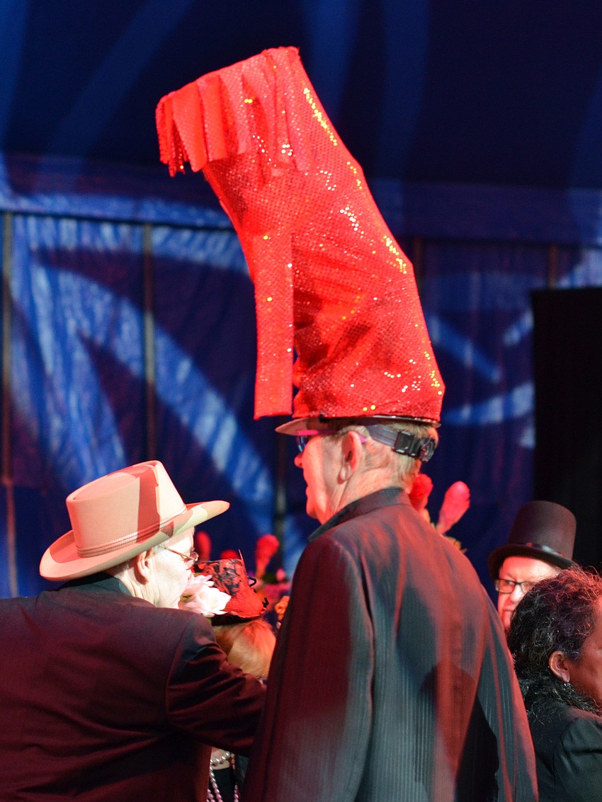 Ray Pepper and his tall hat.