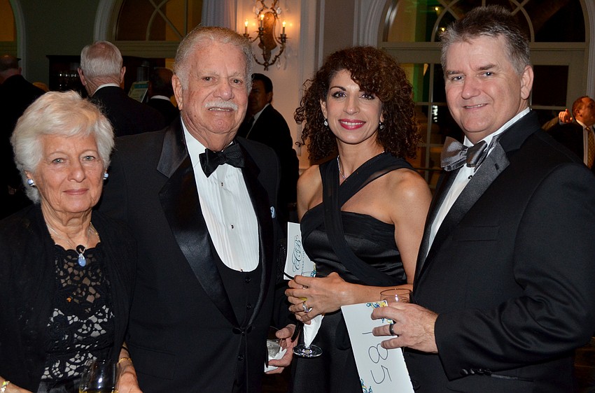 Marilyn and Irving Naiditch with Eleana and Gregory Hall