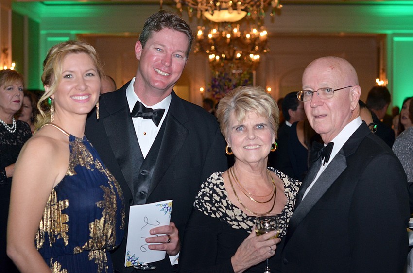 Camilla and Erik Popham with Marilym and Joe Fogerty