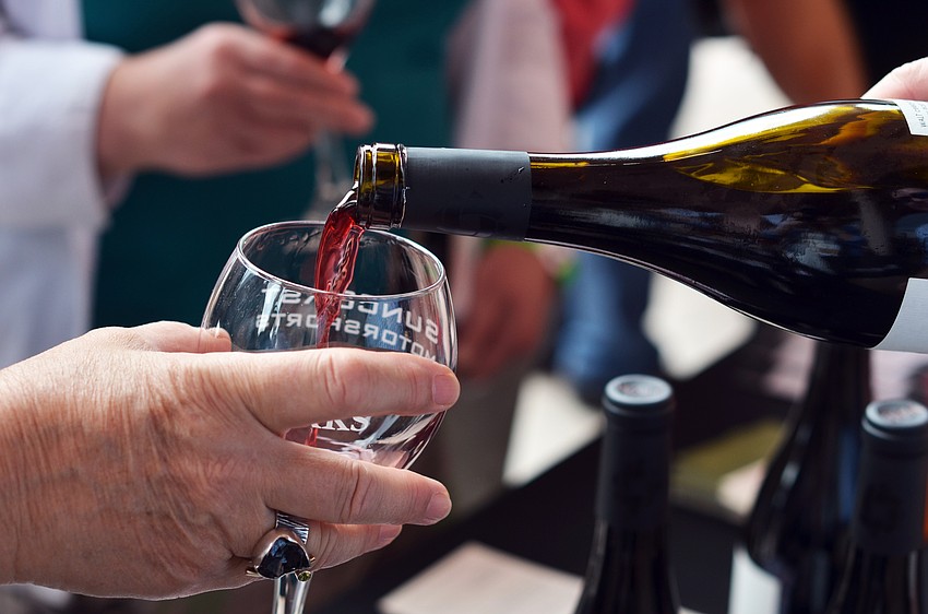 Guests enjoyed food and wine at the 9th annual Forks & Corks Grand Tasting.