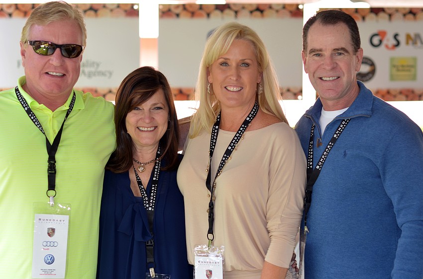 Jeff Arnold, Wendy Merriman, Dee Arnold and Shaun Merriman