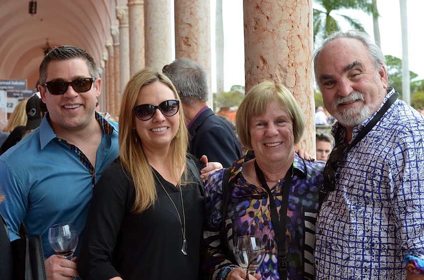 Ethan and Molly Biter with Karen and Peter Burk