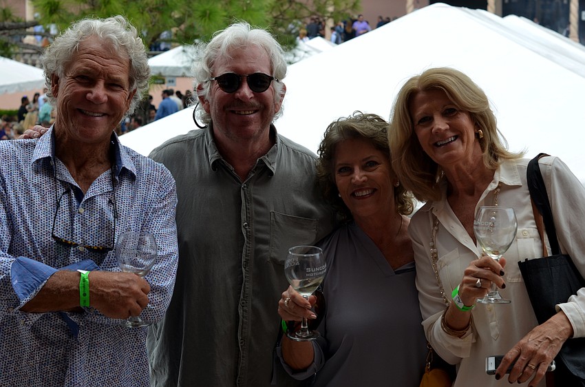 John Proctor, Don and Joan Sutherland and Laura Proctor