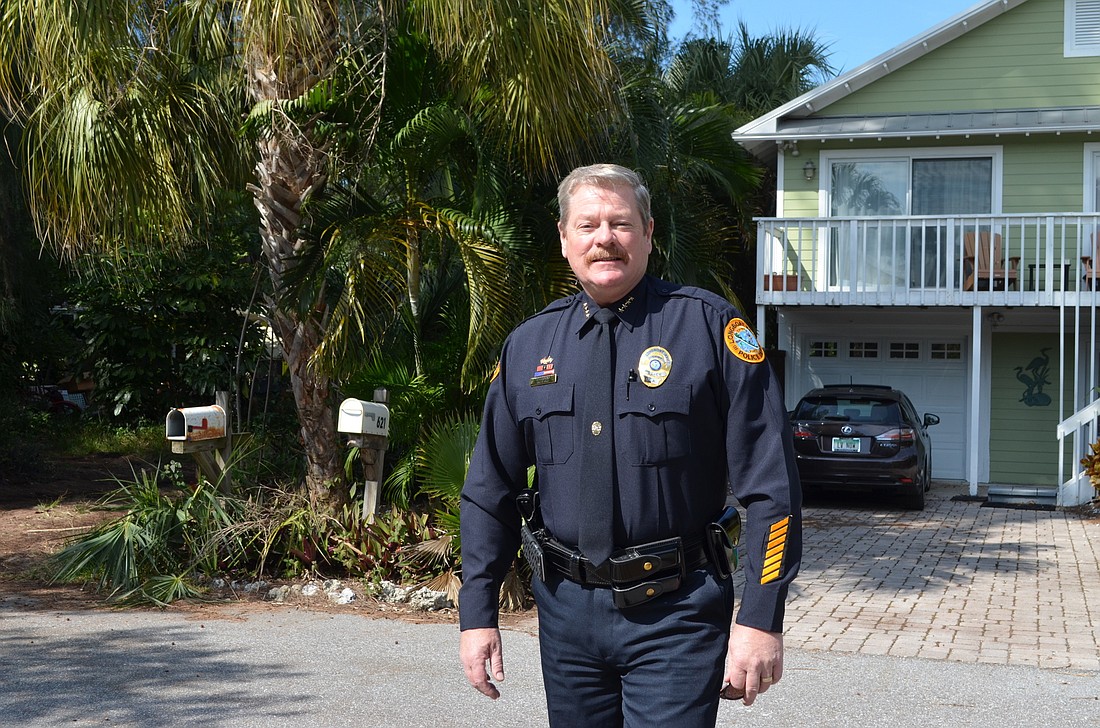 Longboat Key Police Chief Pete Cumming  says that approximately 84% of Key break-ins each year are attributed to unlocked doors like instances that occurred in Longbeach Village Jan. 22.