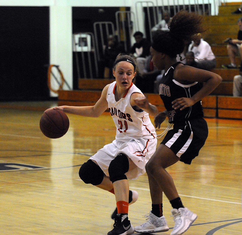 Sarasota freshman forward Kate Meyer is one of five underclassmen returning next season.