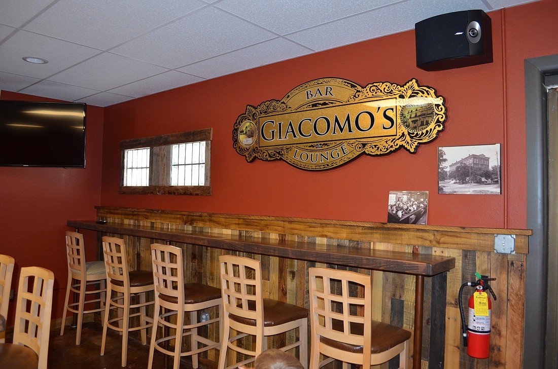Giacamoâ€™s Bar and Lounge co-owner Ryan Lugo says a part of his new bar is bringing back a piece of history from the former Tinyâ€™s of Longboat and making new memories.