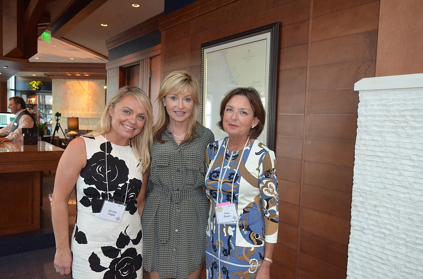 Lucretia Tuffile, Connie Schey and Jan Haynes