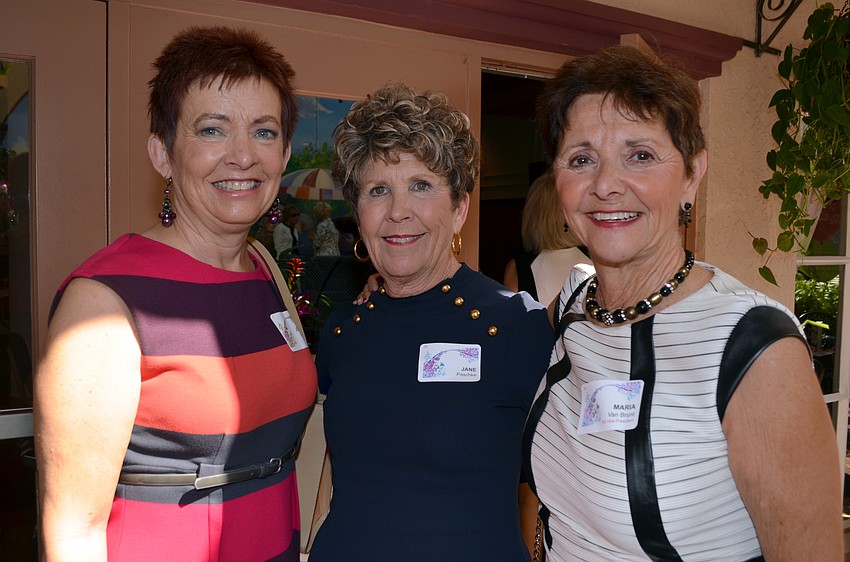 Jeanie Blazey, Jane Paschke and Maria Van Brunt