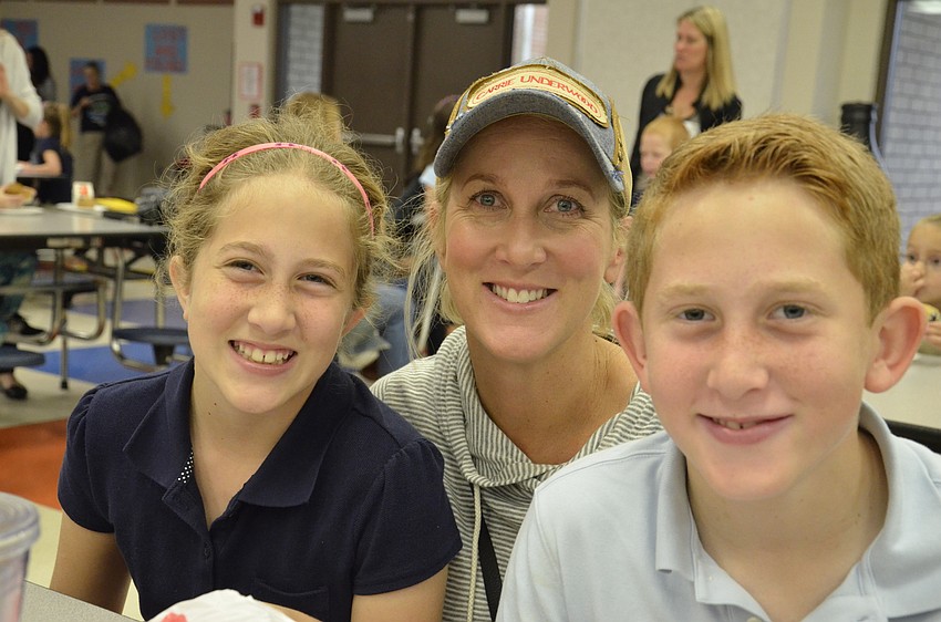 Grace, Heather and Joseph Vilasi