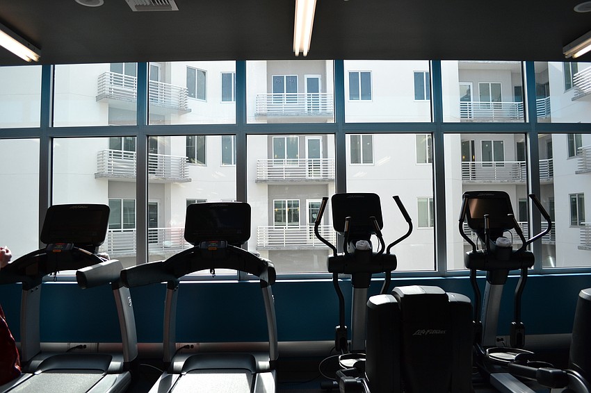 Residents and guests will have access to the fitness center.