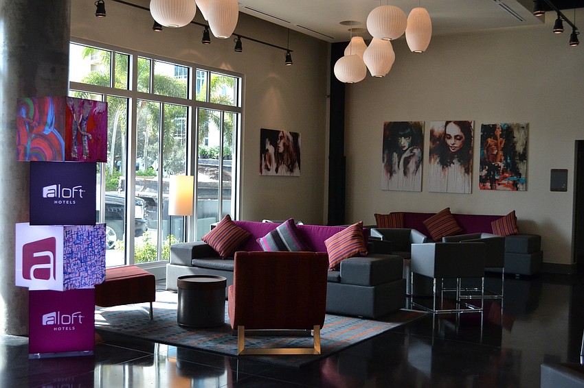 A lounge area will host local music acts.