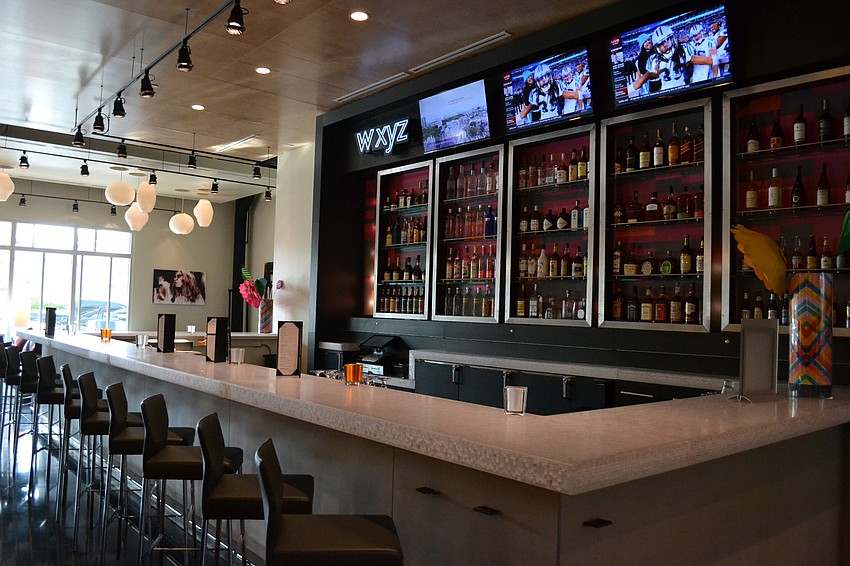 The WXYZ Bar on the ground floor has an entrance on Ringling Boulevard and is open to the public.