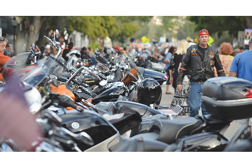 Motorcycle enthusiasts from all over the world come to the Thunder by the Bay event each year. File photo.