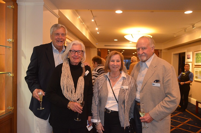 David and Arlene Sjosten with Marilyn and Jack Herider