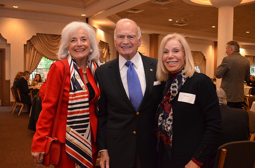 Graci McGillicuddy with Skip and Gail Sack