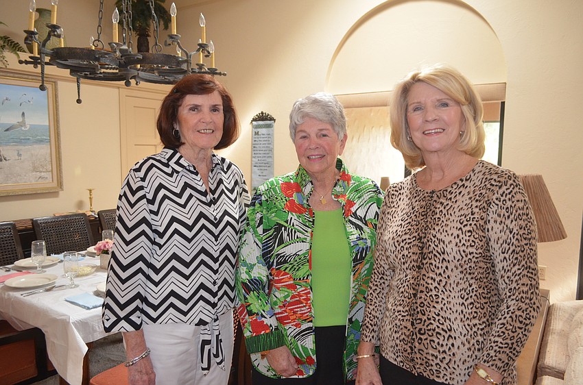 Pat McGouran, Eileen Hassel and Barbara Gurchiek