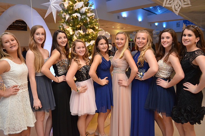 Victoria Wilson, Madelyn Brown, Lauren Howell, Cassie Hoyd, Jessica Lammers, Maggie Cool, Briella Longitano, Grace Lumpkin and Leila Parks