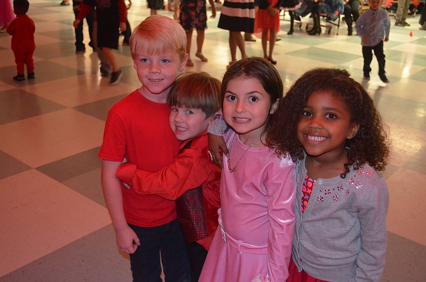 Chance Horvath, Shayne McNabb, Kamara Stafford and Aleena Blaise spend time with friends.