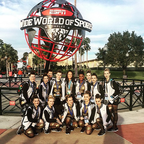 The Lakewood Ranch Silver Stars performed two routines at the 2016 UDA National Dance Team Championship Jan. 29 through Jan. 31. (courtesy photo)