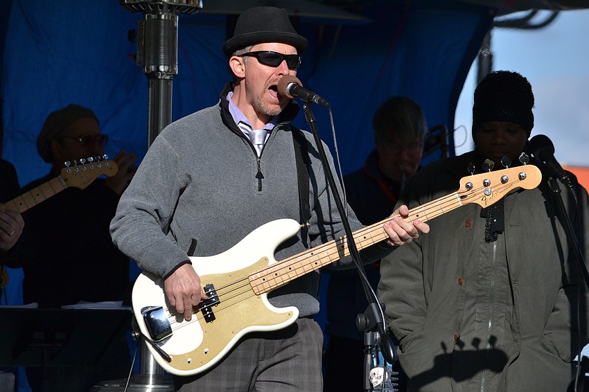 Reverend Barry & Funktastic Soul featuring The Hellacious Horns performed for the after party at the 2016 Sarasota Music Half Marathon Sunday, Feb. 7.