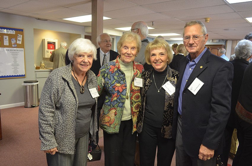 Beryl Schwartztauber, Betty Hart and Joyce and Bob Mazurek