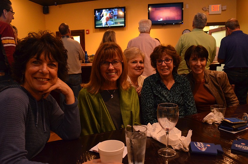 Marianne Clark, Debbie Grovum, Cherie Sleyter, Dorothy Sarnecky and Cappie Gallagher