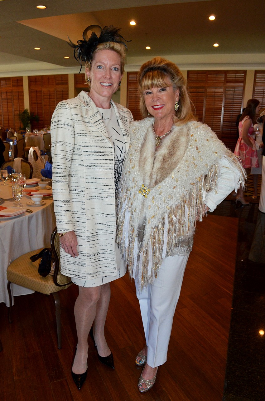 Chairwoman Kimberley Carreiro and Joanne Forch