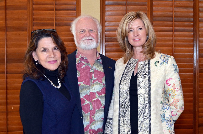 Katherine Harris, Dr. Michael Crosby and Brenda Michel