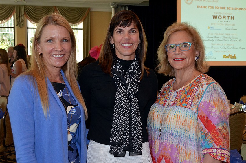Jennifer Styles, Michelle Hooever and Gloria Perkins