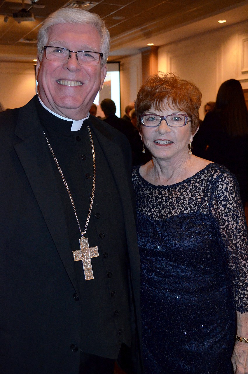 Bishop Frank Dewane and Chairwoman Kathy Schersten