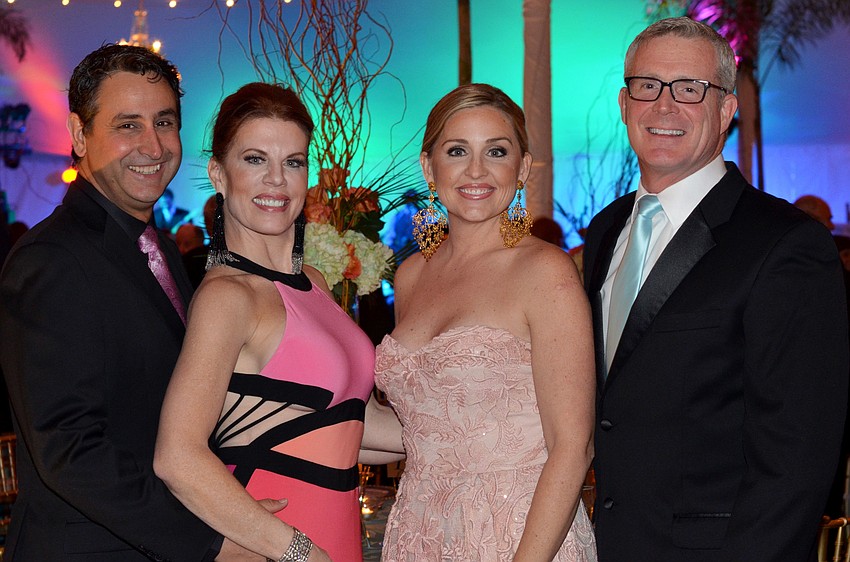 Matt Campayno and Renee Phinney with Jenn and Denver Stutler