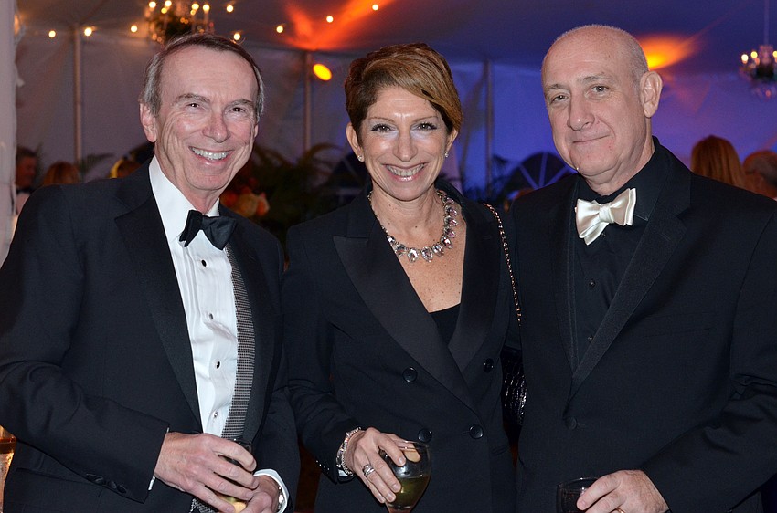 Patrick Hennigan with Felice Schulaner and Dennis Rees