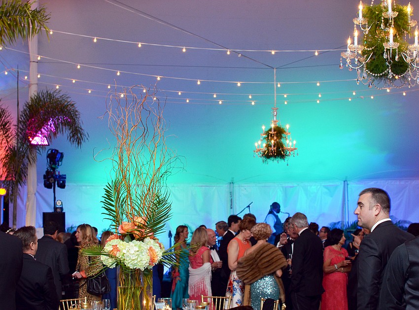 Nearly 300 guests attended Palm Ball on Saturday, Feb. 6, at Bay Preserve.