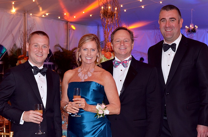 Jeremy Wright, Anne and Jim Westman and Andrew Basco